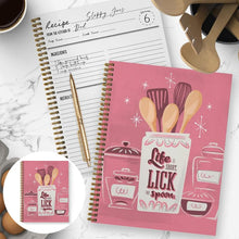 Load image into Gallery viewer, Softcover Recipe Notebook