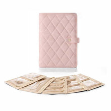 Load image into Gallery viewer, Luxury Leather Portable Jewelry Storage Book