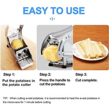 Load image into Gallery viewer, Stainless Steel French Fry Cutter