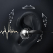 Load image into Gallery viewer, Clip-On Ear LCD Full Color Touch Screen Audio Wireless Headphones