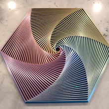 Load image into Gallery viewer, 🌀3D-Printed Fractal Fidget Hexagon