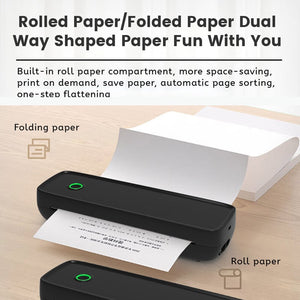 Portable Wireless Bluetooth Thermal Printer