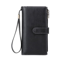 Load image into Gallery viewer, RFID Tri-fold Large Capacity Long Wallet