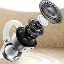 Load image into Gallery viewer, Bluetooth Headphones with Pearl Bow and Ear Clip