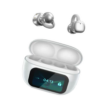 Load image into Gallery viewer, Clip-On Ear LCD Full Color Touchscreen Audio Wireless Headphones