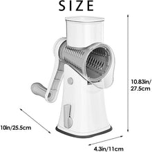 Load image into Gallery viewer, 5 in 1 Rotary Cheese Grater Shredder