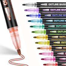 Load image into Gallery viewer, Dreamy Sparkle Dual-Line Contour Pen