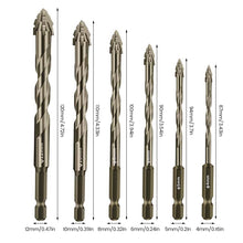 Load image into Gallery viewer, Four Blade Serrated Eccentric Drill