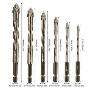Four Blade Serrated Eccentric Drill