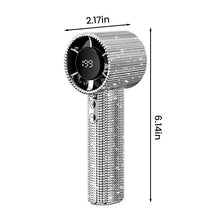 Load image into Gallery viewer, Sakerplus Luxury Rechargeable Handheld Turbo Fan