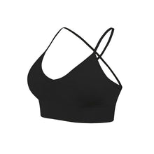 Load image into Gallery viewer, Knitted Cross Backless Bra
