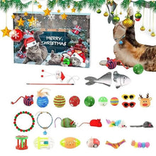 Load image into Gallery viewer, Christmas ountdown cat Calendar