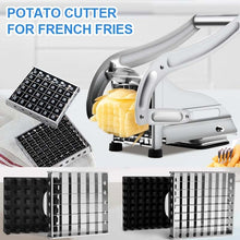 Load image into Gallery viewer, Stainless Steel French Fry Cutter