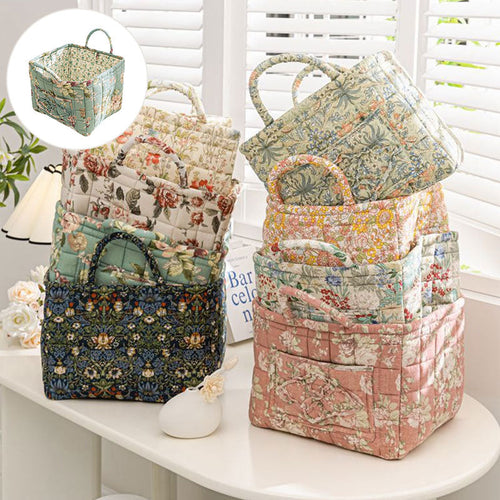 Boho Fabric Storage Basket
