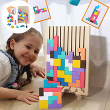 Load image into Gallery viewer, Wooden Stacking Puzzle Toy