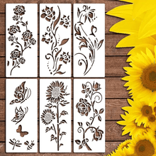 Load image into Gallery viewer, 🔥DIY Decoration🌻 - Garden Fence Large Flower Drawing Stencils