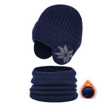 Load image into Gallery viewer, Winter Beanie Hat Scarf Sets Warm Knit Hat