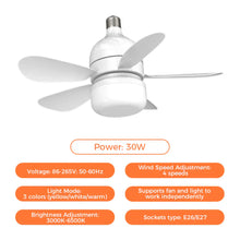 Load image into Gallery viewer, Ceiling Fan with LED Light