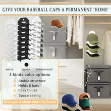 Load image into Gallery viewer, Baseball Cap Organizer