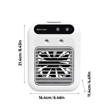 Load image into Gallery viewer, Portable 3-In-1 Cooling Fan with 2-Speed Mist