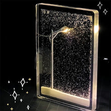 Load image into Gallery viewer, Snowy Night Street Lamp DIY Materials Street Flowing Lamp