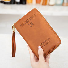 Load image into Gallery viewer, Multi-Functional RFID Passport Wallet