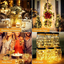 Load image into Gallery viewer, Warm White 2M Starry String Lights