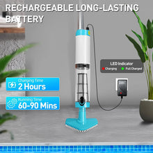 Load image into Gallery viewer, US Standard - 3in1Cordless Rechargeable Powerful Motor Swimming Pool Vacuum Cleaner
