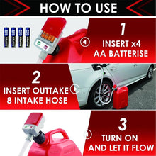 Load image into Gallery viewer, Sakerplus Portable Fuel Pump