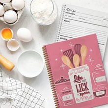Load image into Gallery viewer, Softcover Recipe Notebook
