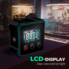 Load image into Gallery viewer, Magnetic Digital Angle Finder with Electronic Laser