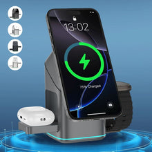 Load image into Gallery viewer, 3-in-1 Wireless Fast Charging Charger