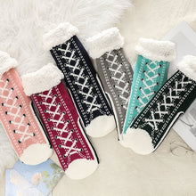 Load image into Gallery viewer, Ultra-thick Cashmere Slipper Home Socks