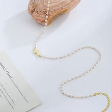Load image into Gallery viewer, Cross Pearl Necklace