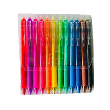 Load image into Gallery viewer, Multi-Color Erasable Gel Pens (12 pcs)