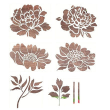 Load image into Gallery viewer, 🔥DIY Decoration🌻 - Garden Fence Large Flower Drawing Stencils