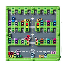 Load image into Gallery viewer, Magnetic Alphabet Car Park Toy