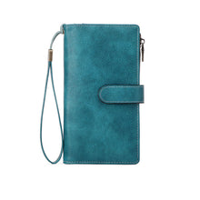 Load image into Gallery viewer, RFID Tri-fold Large Capacity Long Wallet