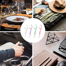 Load image into Gallery viewer, Disposable Floss Picks Twin-Line