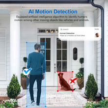 Load image into Gallery viewer, Wireless Smart Doorbell Camera – Outdoor Surveillance with HD Night Vision