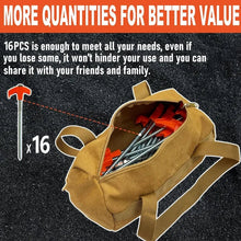 Load image into Gallery viewer, 8&quot; Screw in Tent Stakes - Ground Anchors Screw in