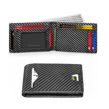 Load image into Gallery viewer, Men&#39;s Slim Wallet With RFID Blocking