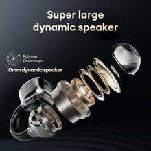 Load image into Gallery viewer, Clip-On Ear LCD Full Color Touchscreen Audio Wireless Headphones