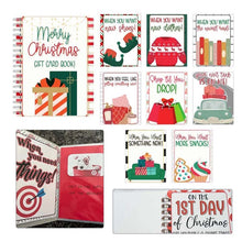 Load image into Gallery viewer, Christmas College Survival Gift Card Book