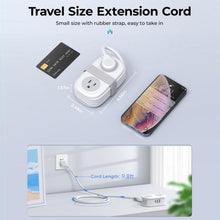 Load image into Gallery viewer, Sakerplus Compact Travel Power Strip