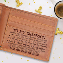 Load image into Gallery viewer, Engraved Genuine Leather Wallet