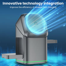 Load image into Gallery viewer, 3-in-1 Wireless Fast Charging Charger
