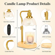 Load image into Gallery viewer, Sakerplus Electric Candle Warmer Lamp