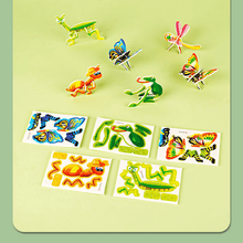 Load image into Gallery viewer, DIY 3D Creative Insect Paper Jigsaw Puzzle