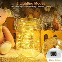 Load image into Gallery viewer, Warm White 2M Starry String Lights